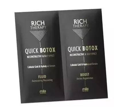 Mila Professional Rich Therapy Quick Botox z Keratyną, Botoks do Włosów, 2x12ml
