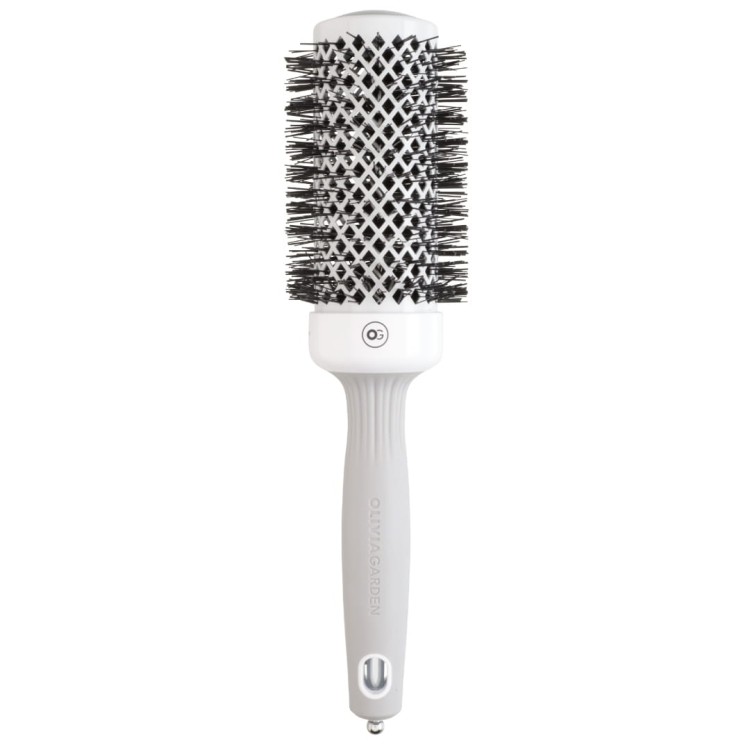 Olivia Garden Expert Blowout Shine White&Grey  szczotka do modelowania 45 mm