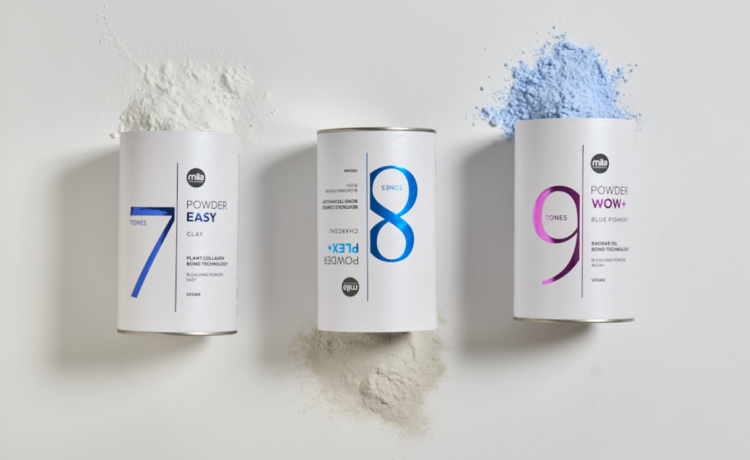 Mila Professional Bleaching Powder Power Easy Rozjaśniacz do Włosów z Keratyną do 7 Tonów 500g