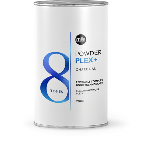 Mila Professional Bleaching Powder Plex+, Rozjaśniacz do Włosów Plexem do 8 Tonów 500g
