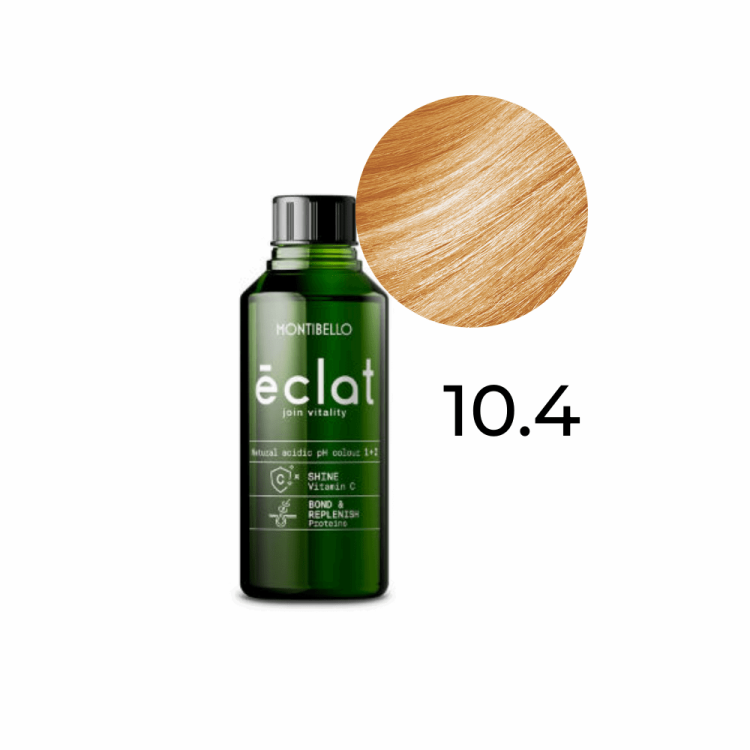 Farba Montibello Éclat 10.4 rewitalizująca miedziany platynowy blond 60 ml