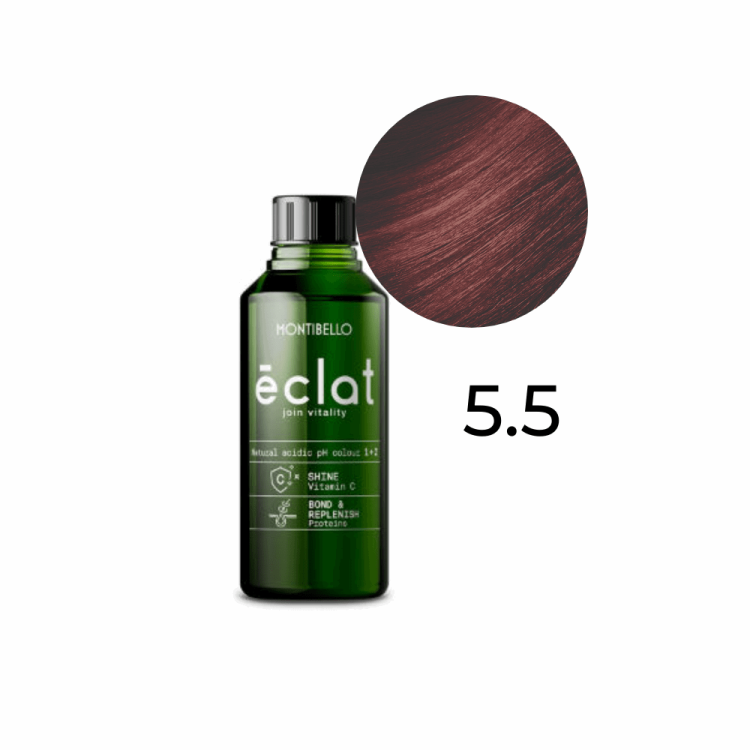 Farba Montibello Éclat 5.5 rewitalizująca mahoniowy jasny brąz 60 ml