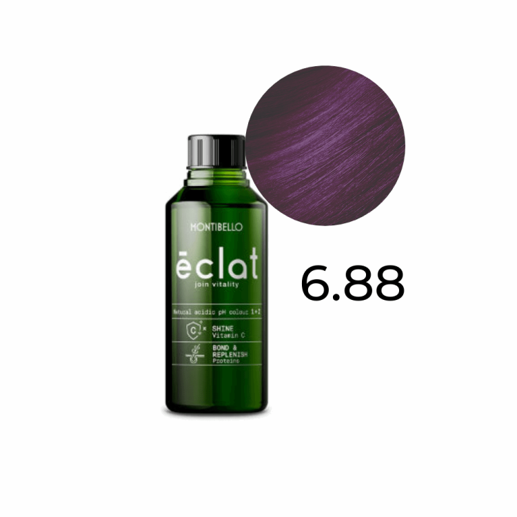 Farba Montibello Éclat 6.88 rewitalizująca intensywny purpurowy ciemny blond 60 ml