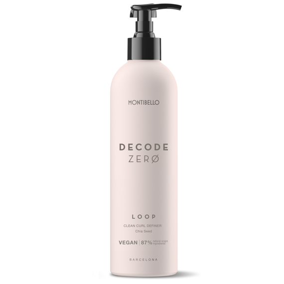 Żel do loków Montibello Decode Zero LOOP nadający teksturę i podkreślający skręt do włosów kręconych 250 ml