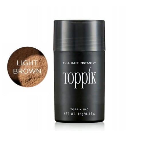 Toppik włókna budowy włosów Light Brown 12g