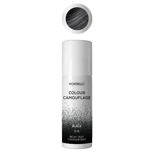 Spray na odrosty Montibello Colour Camouflage Black czarny 125 ml