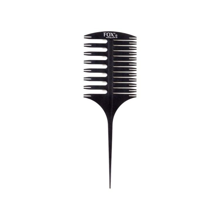 Fox Weaving Comb 3D, zestaw grzebieni do balejażu, 6 sztuk