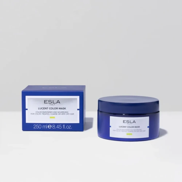 Maska ESLA Lucent Color Mask, Odżywcza maska do pielęgnacji koloru włosów,