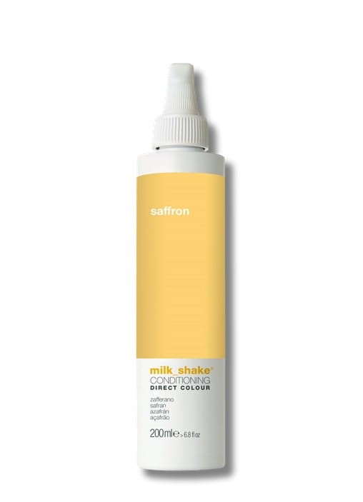 Milk Shake Conditioning Direct Colour Saffron, Koloryzacja Bez Amoniaku i Utleniaczy Żółty 200ml