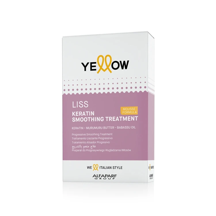 YELLOW FORM Zestaw do prostowania keratynowego