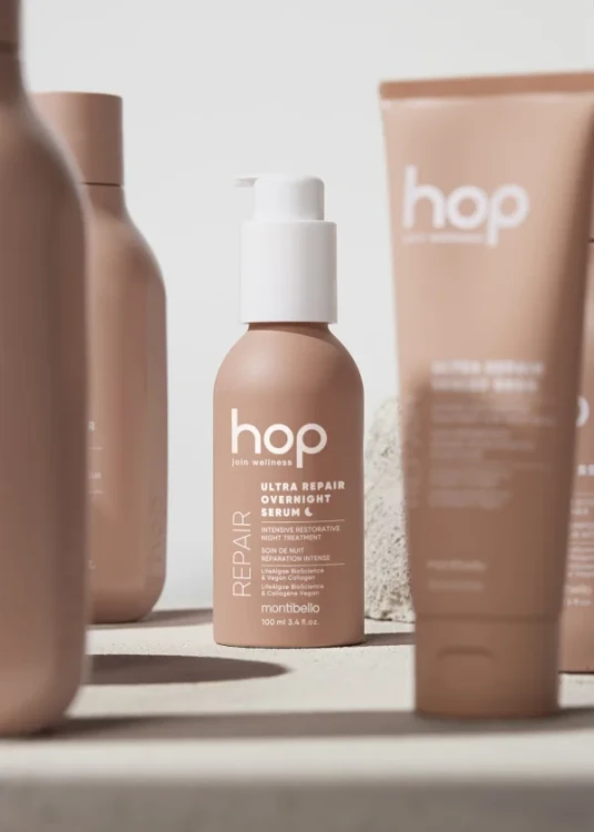 Montibello HOP Ultra Repair Overnight Serum 100ml - regenerujące serum na noc do włosów suchych i zniszczonych hurtowniacora.pl 2