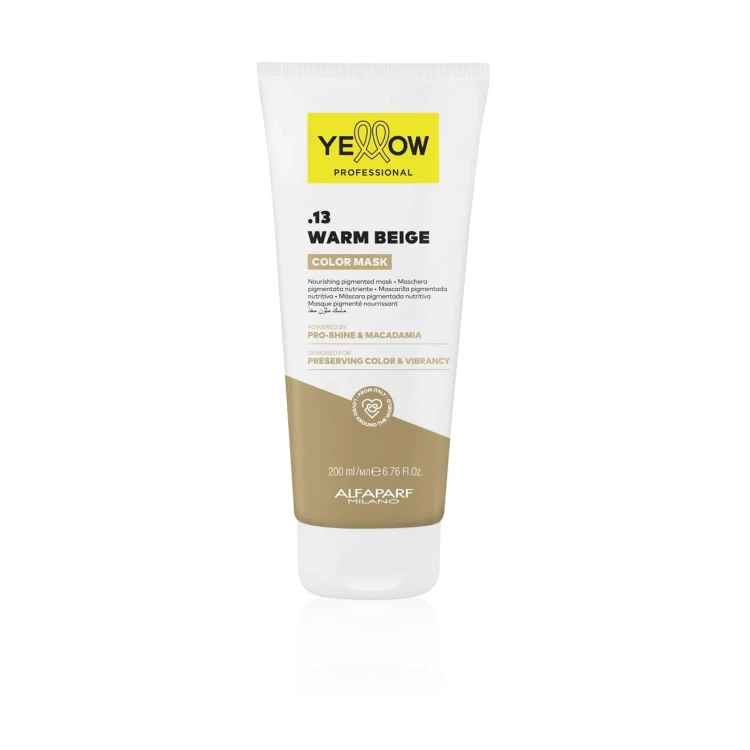 Yellow Color Care pigmentowa maska .13 ciepły beż 200 ml