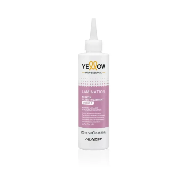 Yellow Keratin Glass Phase 2 laminacja włosów 250 ml