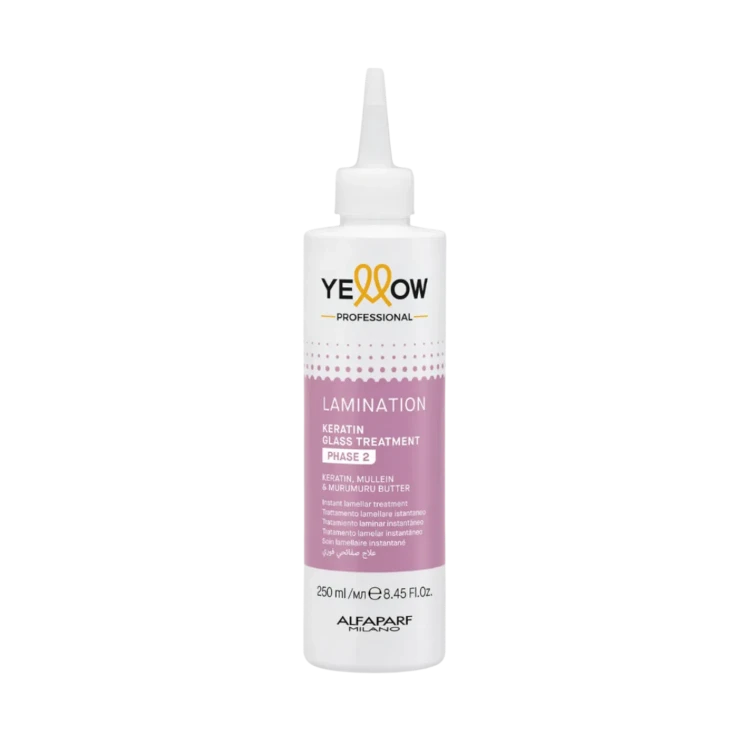 Yellow Keratin Glass Phase 2 laminacja włosów 250 ml