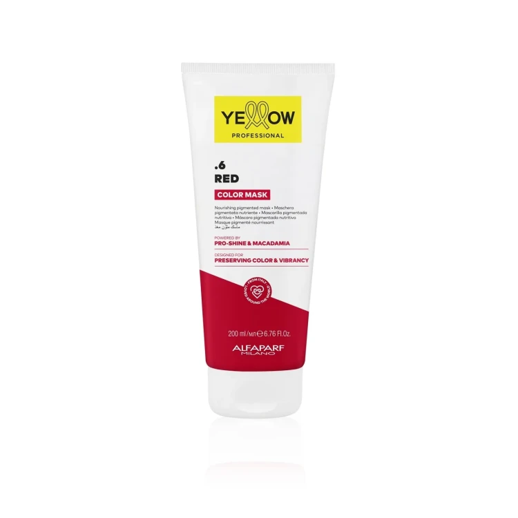 Yellow Color Care maska pigmentująca .6 czerwona 250 ml