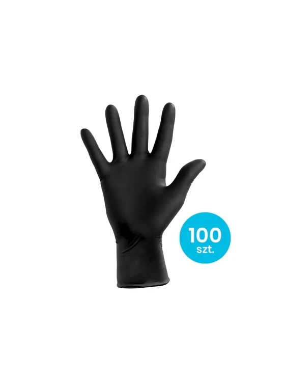 Rękawiczki nitrylowe ABENA Black S 100 szt.