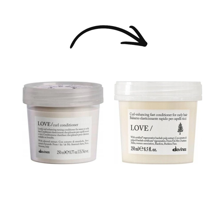 Odżywka Podkreślająca Skręt do Włosów Kręconych Davines Essential Love Curl 250ml