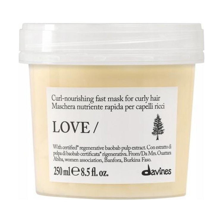 Davines Essential Love Curl Maska Nawilżająca Podkreślająca Skręt Włosy Kręcone 250ml