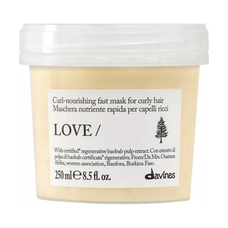 Davines Essential Love Curl Maska Nawilżająca Podkreślająca Skręt Włosy Kręcone 250ml