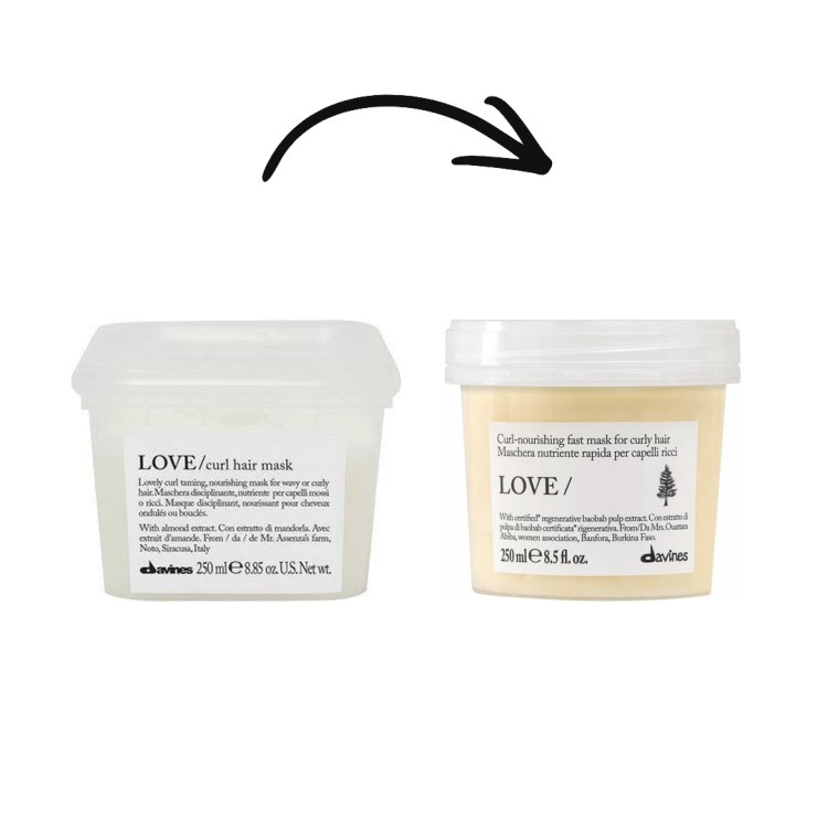 Davines Essential Love Curl Maska Nawilżająca Podkreślająca Skręt Włosy Kręcone 250ml