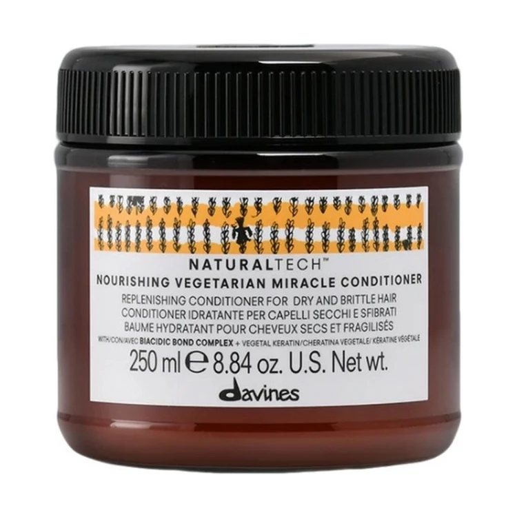 Davines Nourishing Vegetarian Miracle Conditioner - Odżywka Do Suchych i Łamliwych Włosów 250 ml