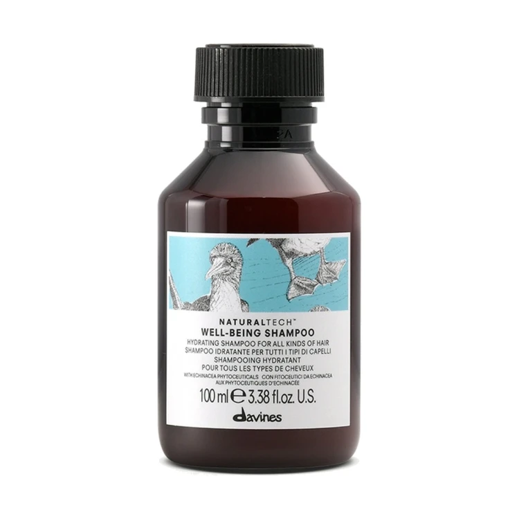 Davines Naturaltech Well-Being Szampon Nawilżający do Normalnych lub Lekko Suchych Włosów 100ml