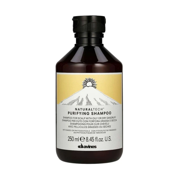 Davines Naturaltech Purifying Szampon do Skóry Głowy z Suchym Bądź Mokrym Łupieżem 250ml