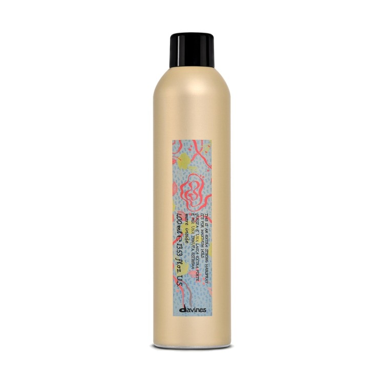 Davines More Inside lakier Extra Strong 400ml - bardzo mocne utrwalenie, odporne na wilgoć