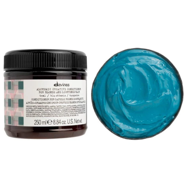 Davines Alchemic Creative Teal Blue Odżywka do włosów blond 250 ml